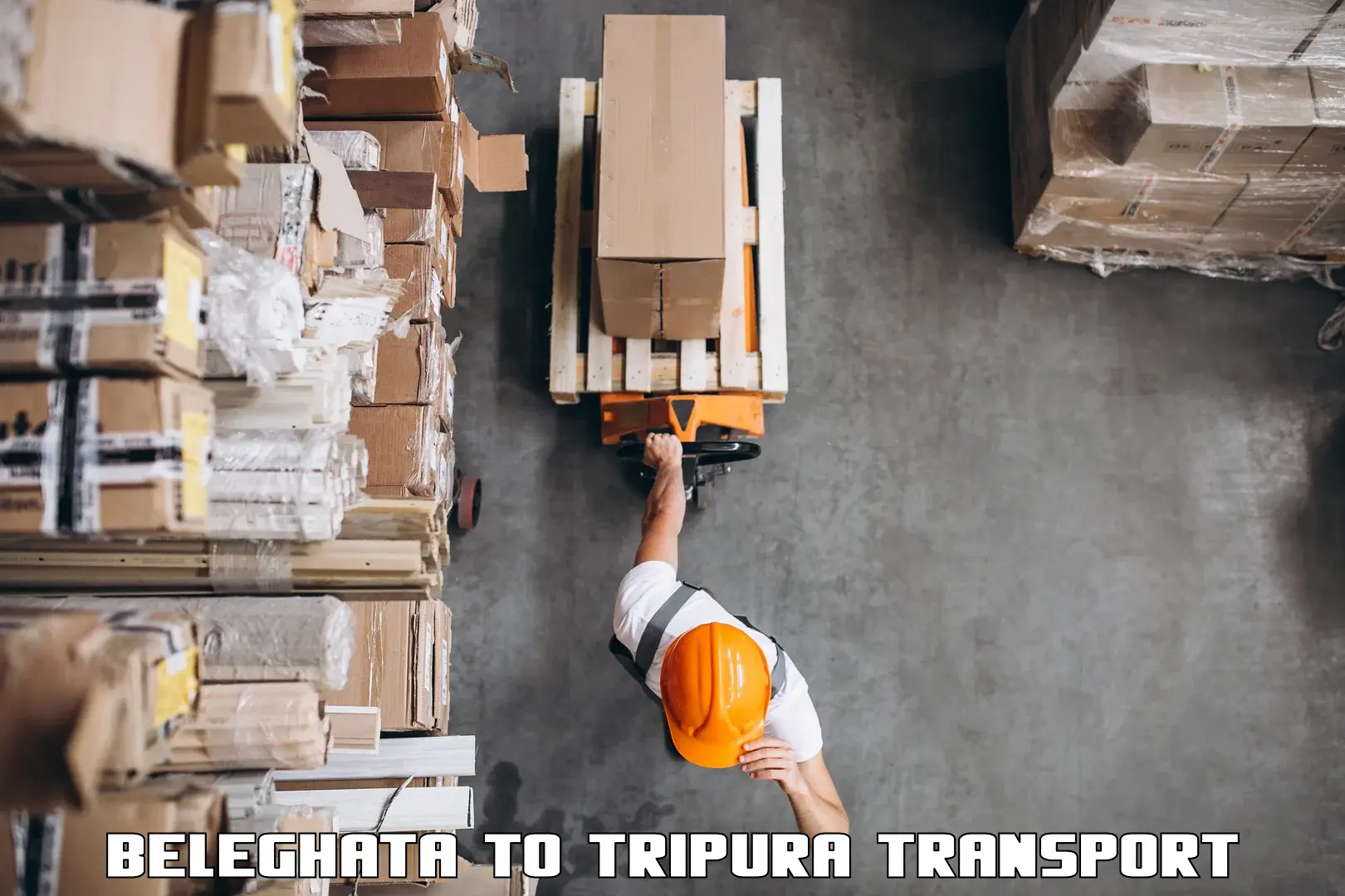 Delivery service Beleghata to Tripura