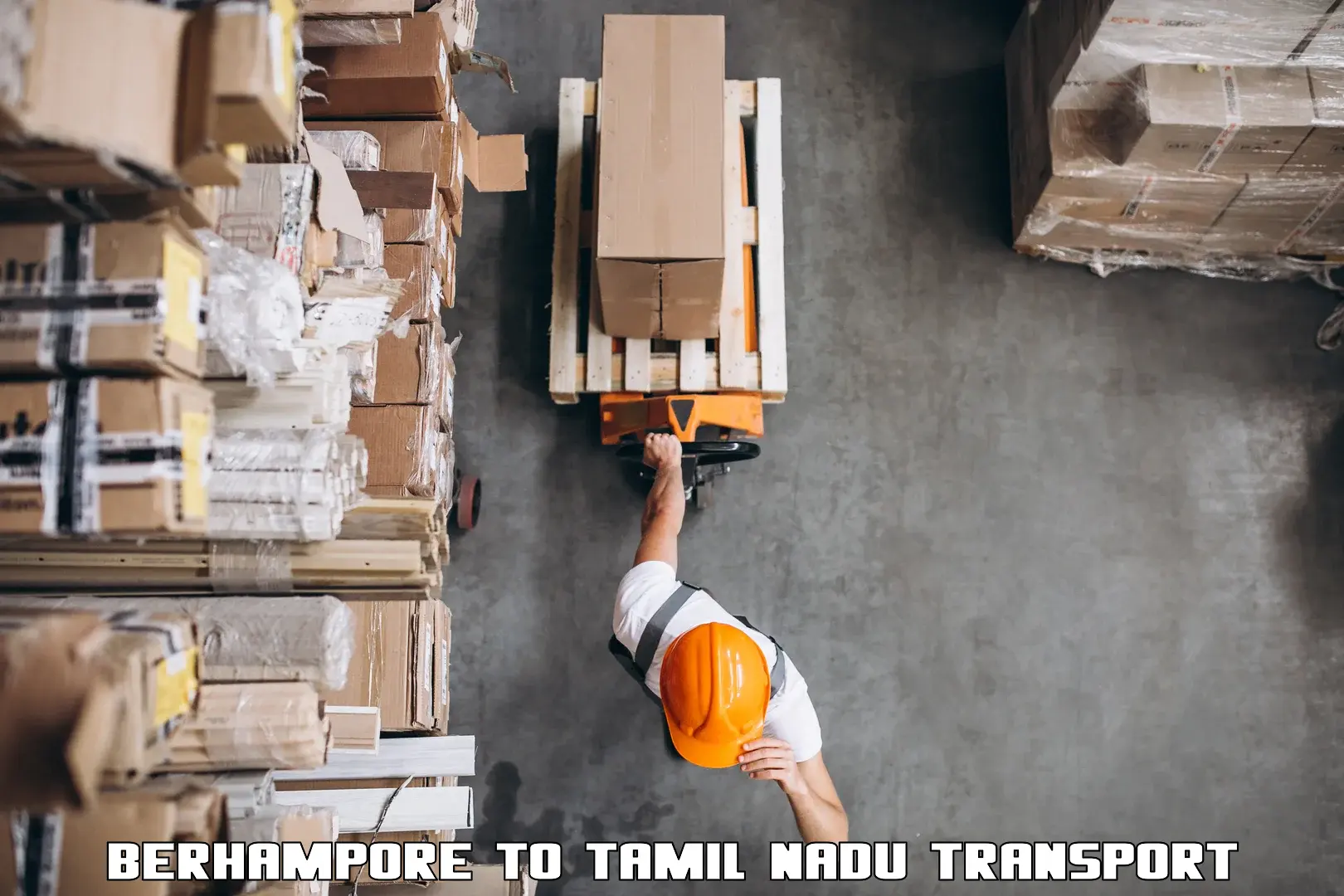 Two wheeler parcel service Berhampore to Tiruvarur