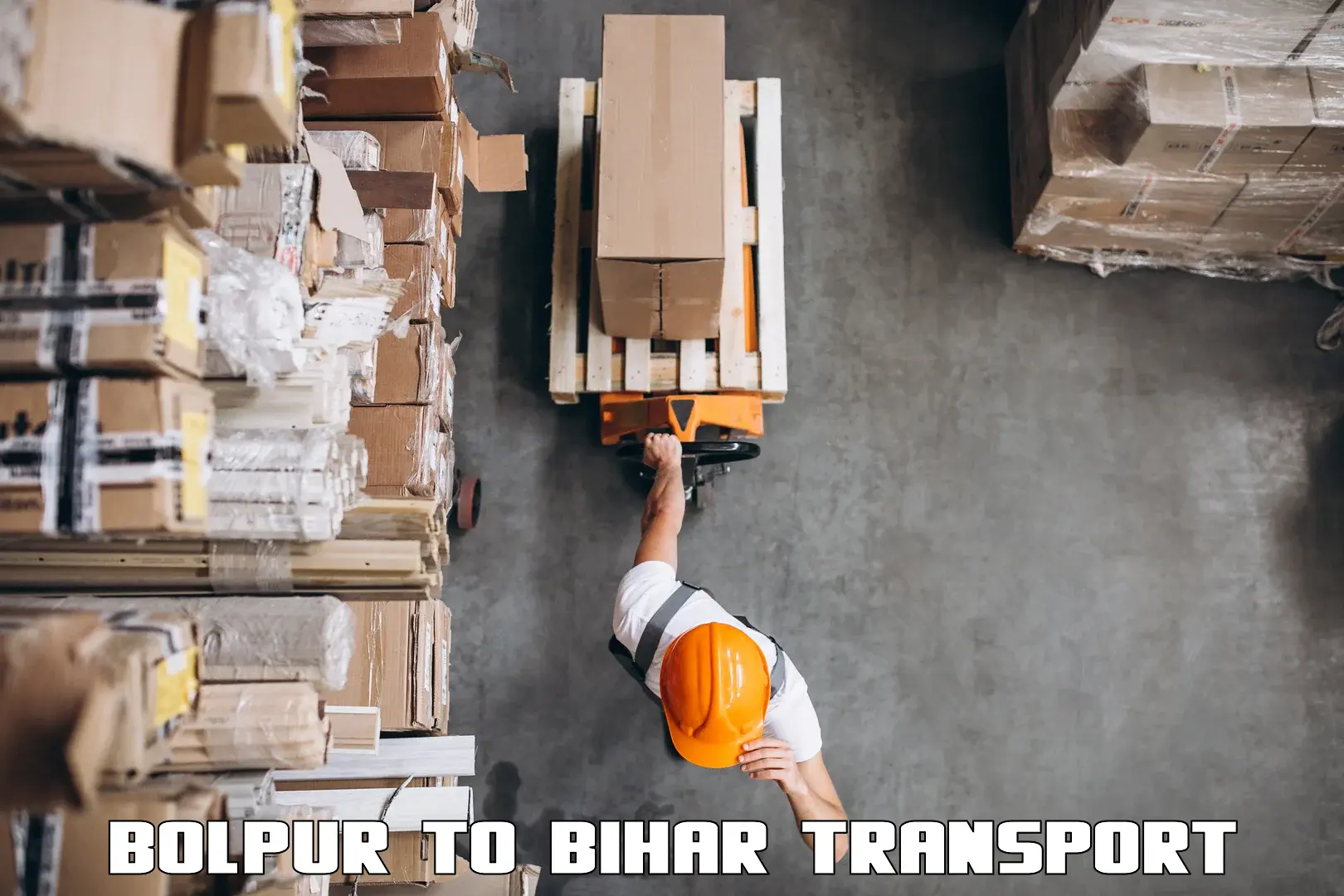 Shipping services Bolpur to Nawada