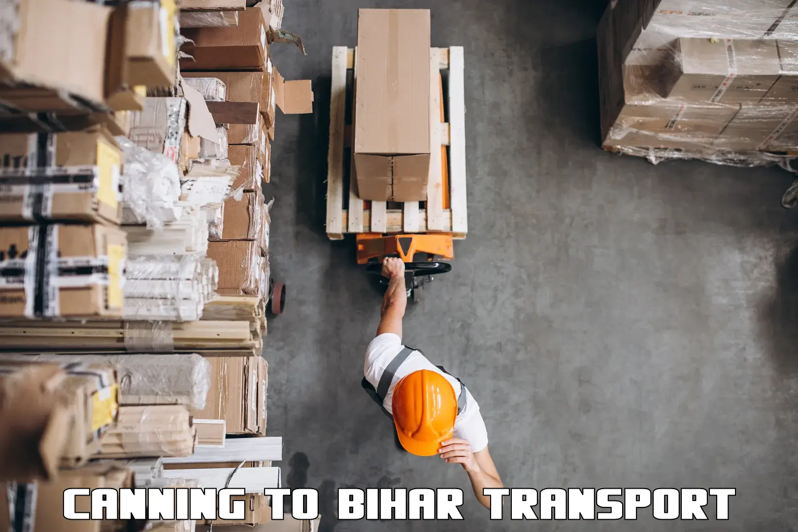 Material transport services Canning to Hilsa Nalanda