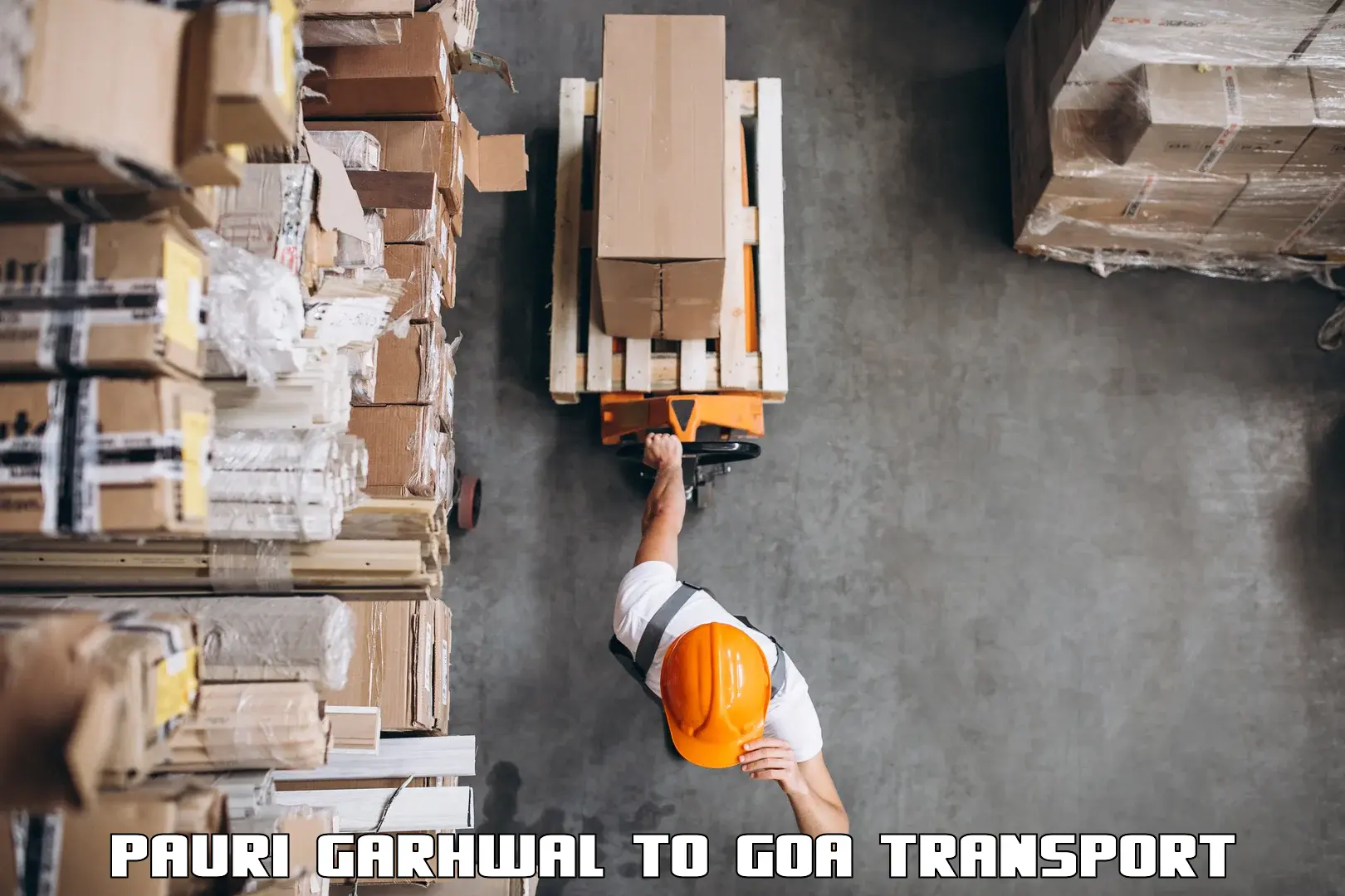 Daily parcel service transport Pauri Garhwal to IIT Goa