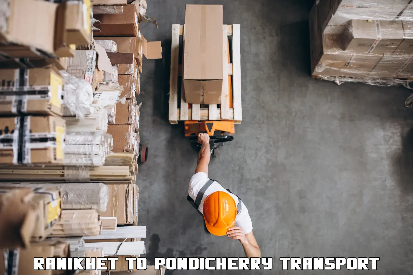 Furniture transport service Ranikhet to Pondicherry