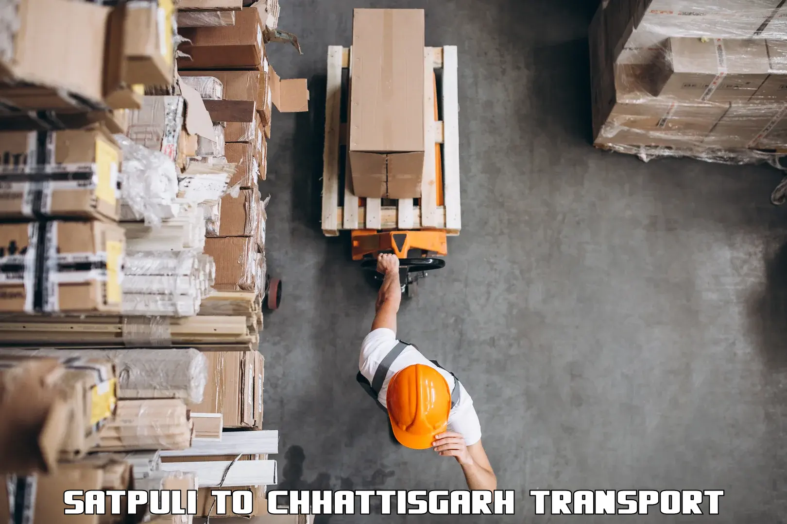 International cargo transportation services in Satpuli to Raigarh Chhattisgarh
