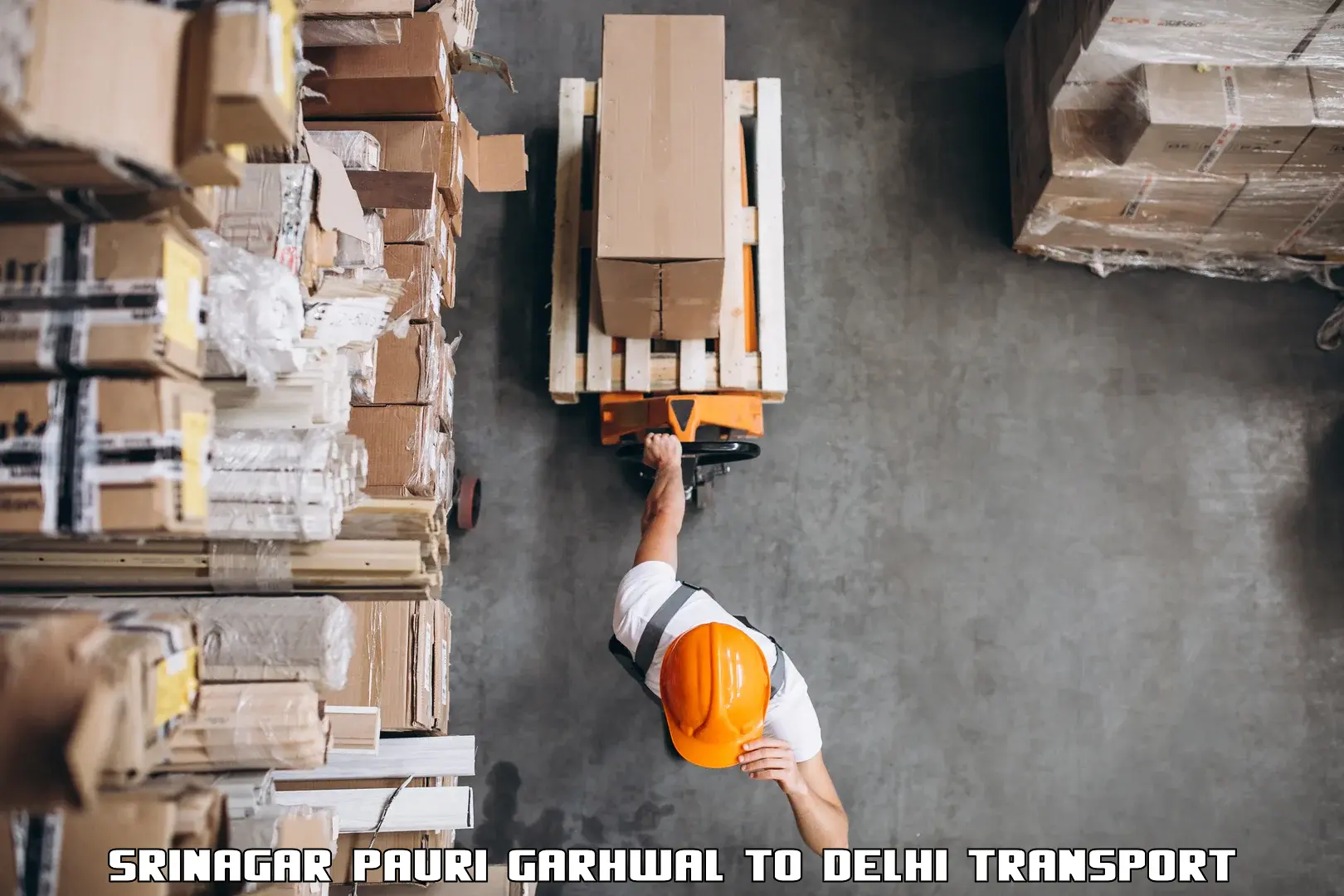 Package delivery services Srinagar Pauri Garhwal to Jamia Millia Islamia New Delhi