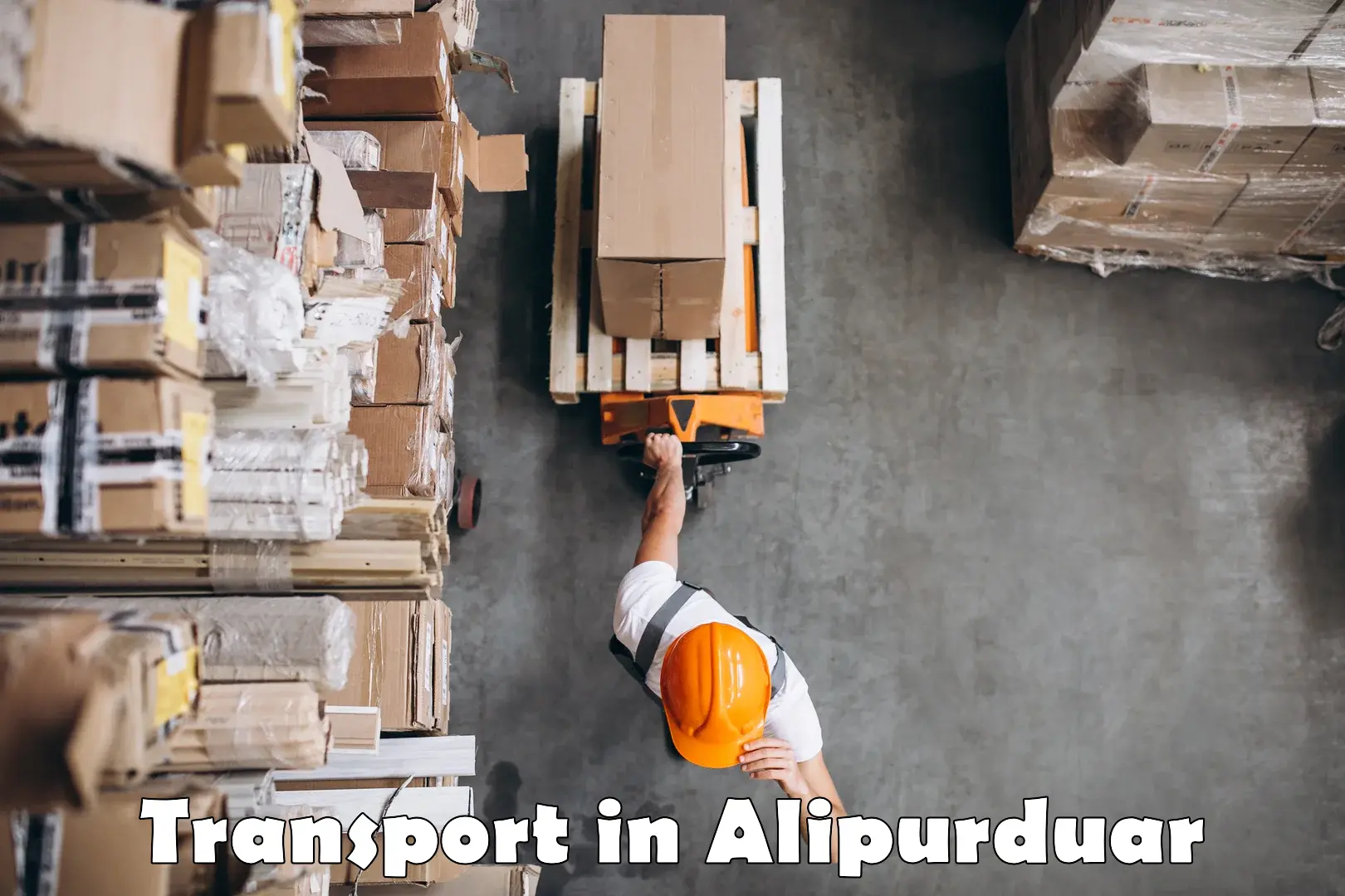 Domestic goods transportation services in Alipurduar