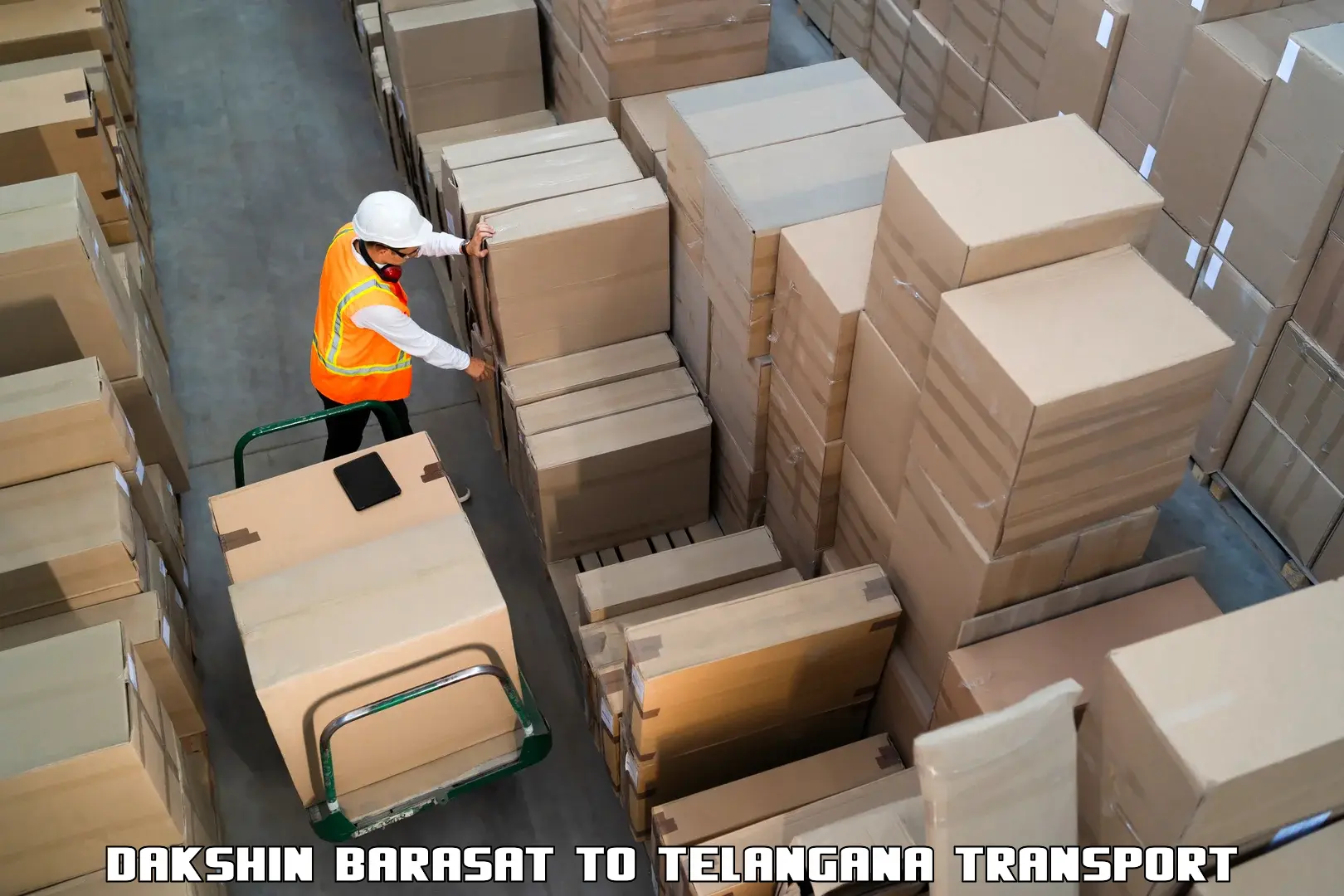 Air freight transport services Dakshin Barasat to Gadwal