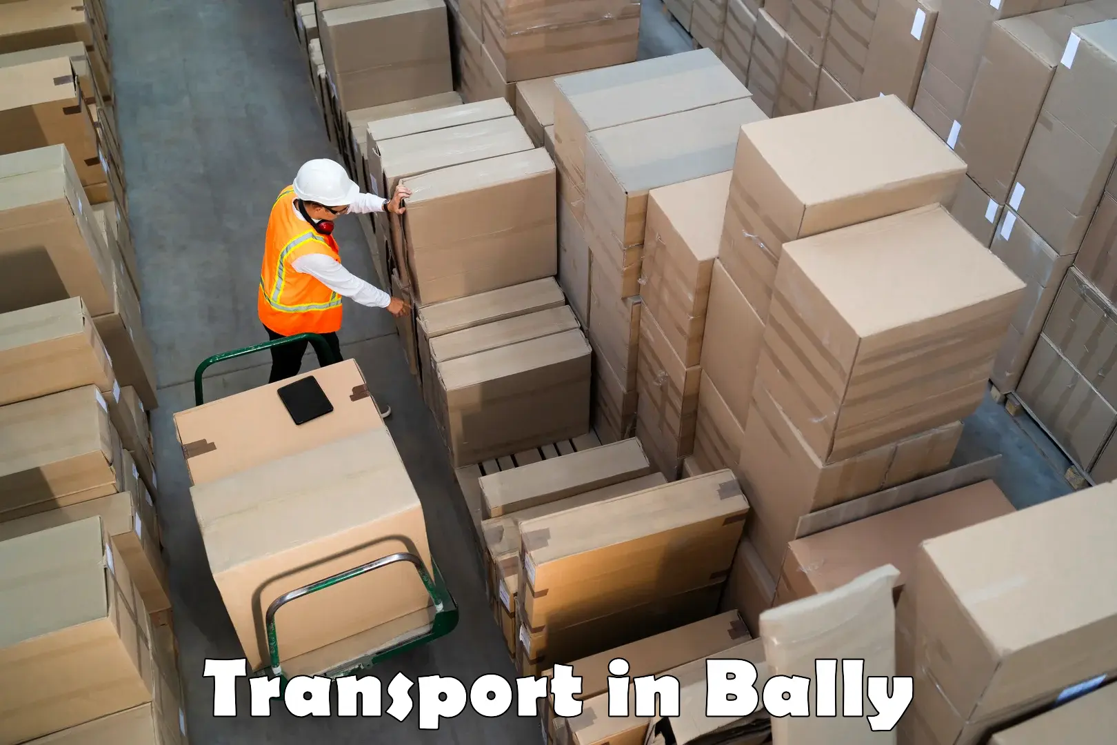 Parcel transport services in Bally