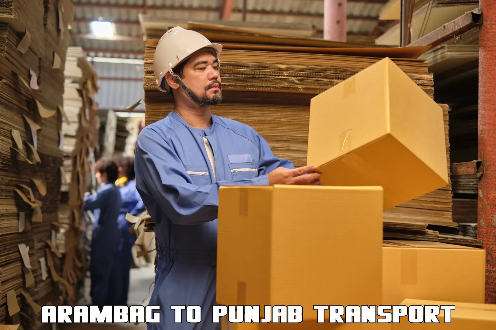 Truck transport companies in India in Arambag to Phillaur