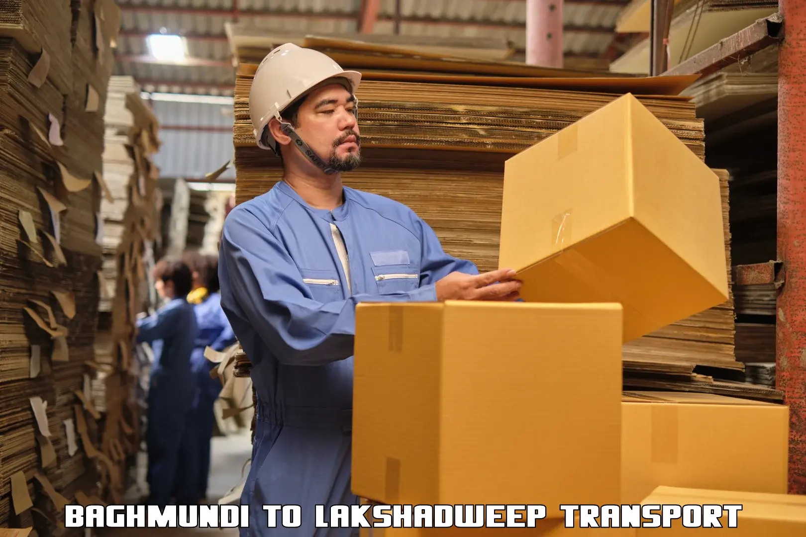 Commercial transport service in Baghmundi to Lakshadweep