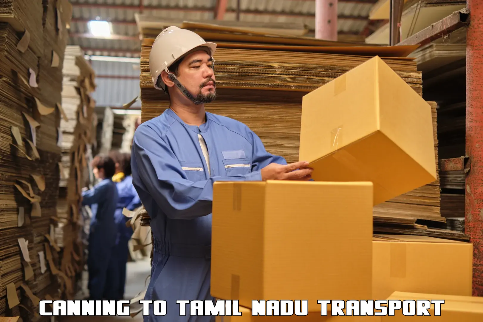 Package delivery services Canning to Tiruchendur