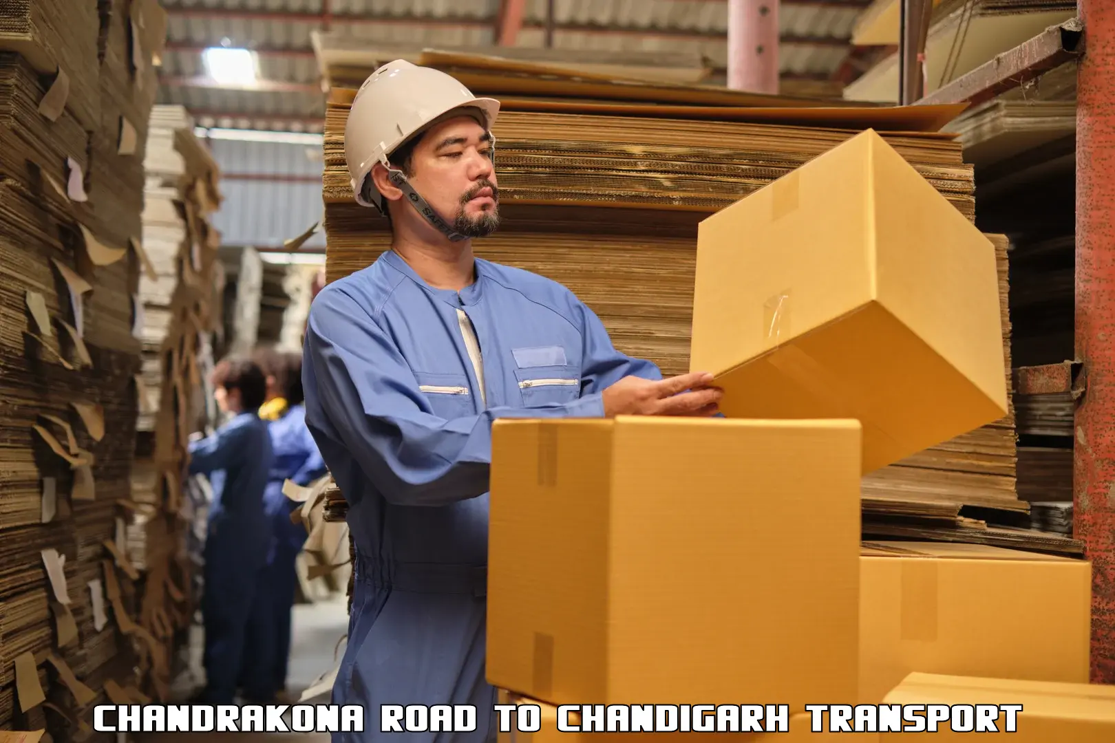 Part load transport service in India Chandrakona Road to Chandigarh