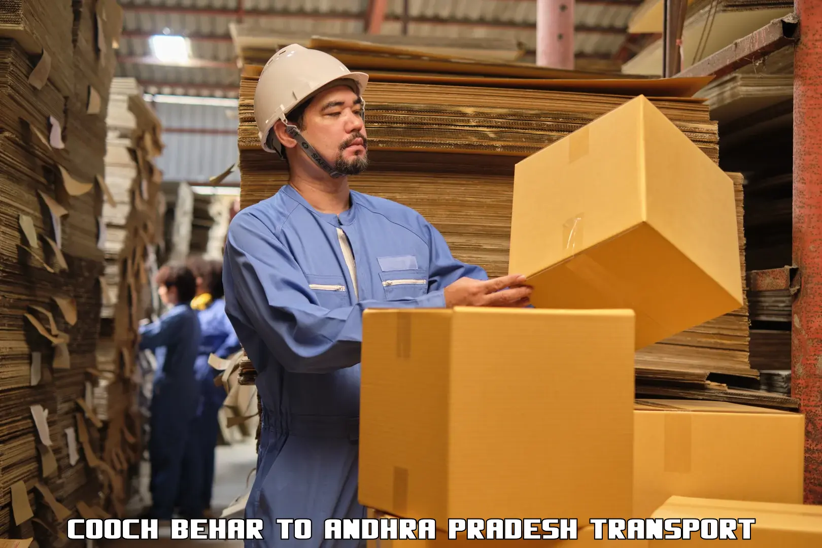 Goods delivery service Cooch Behar to Salur