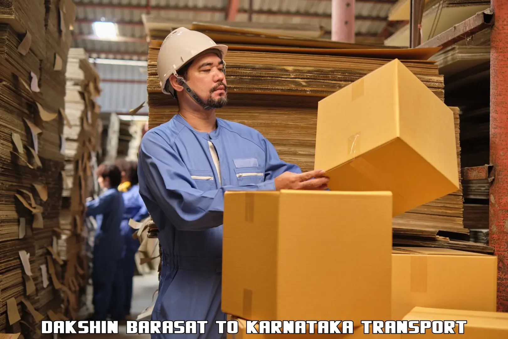 Container transport service Dakshin Barasat to Holesirigere