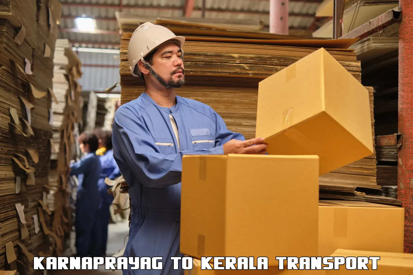 Daily parcel service transport Karnaprayag to Chervathur