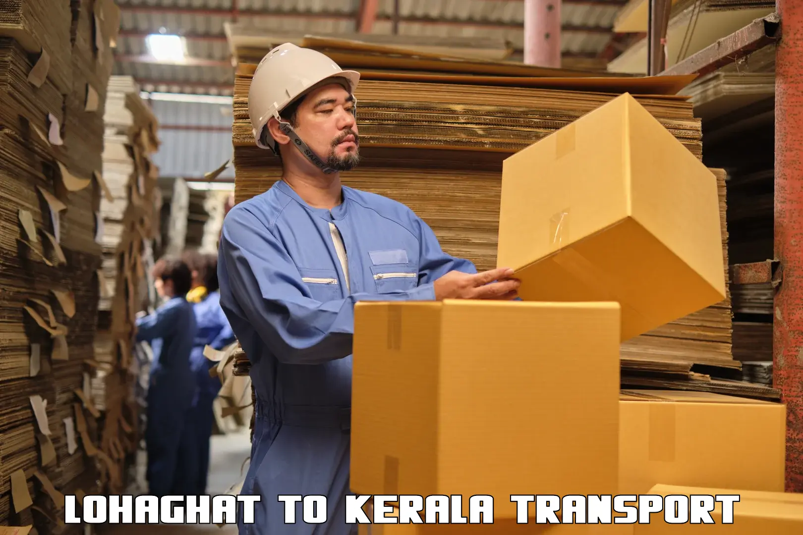 International cargo transportation services in Lohaghat to Chervathur