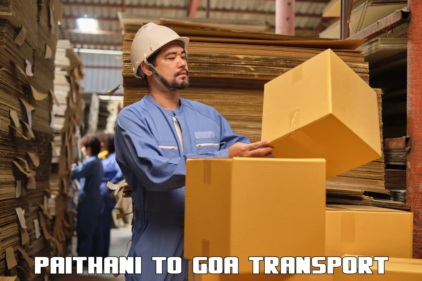 International cargo transportation services Paithani to Vasco da Gama