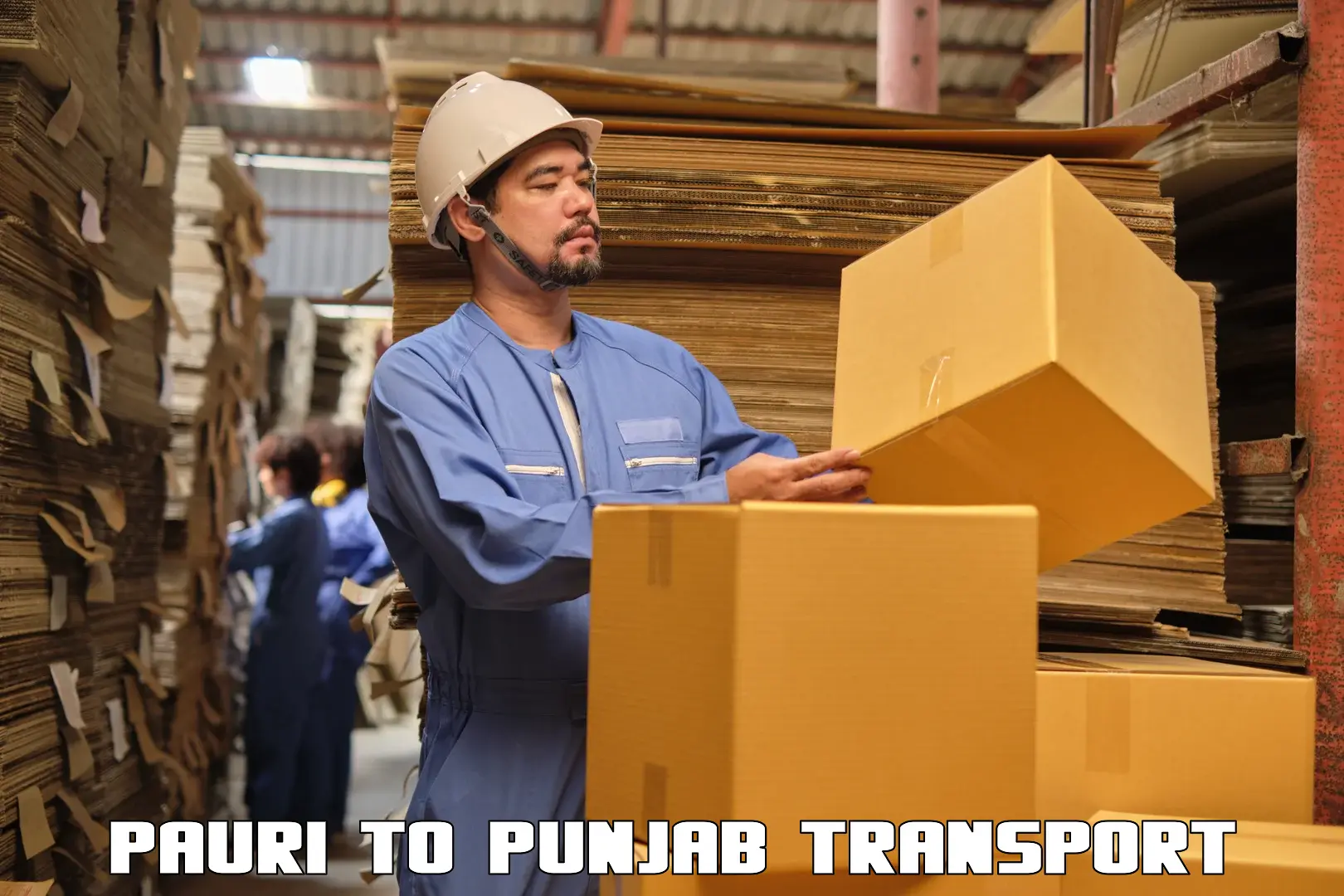 Delivery service Pauri to Barnala