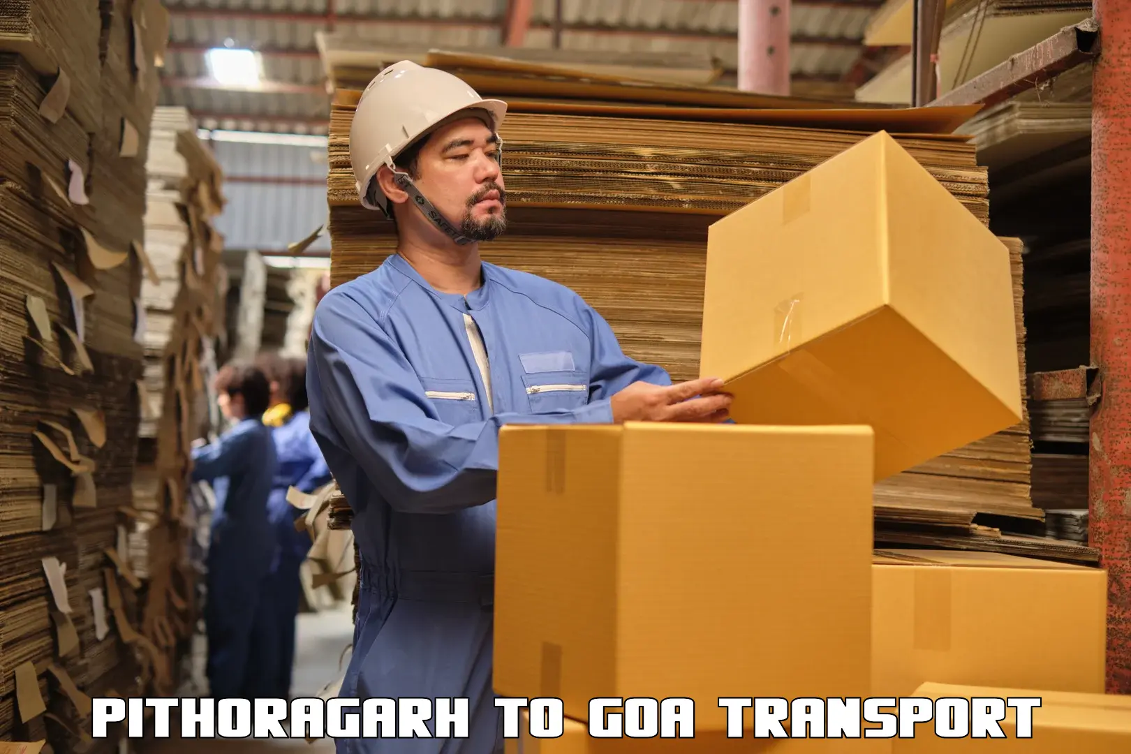 Container transport service Pithoragarh to Bicholim