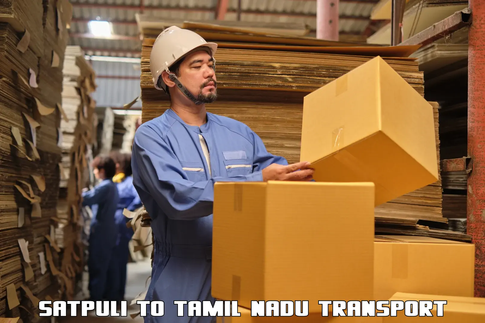 Container transport service Satpuli to Trichy