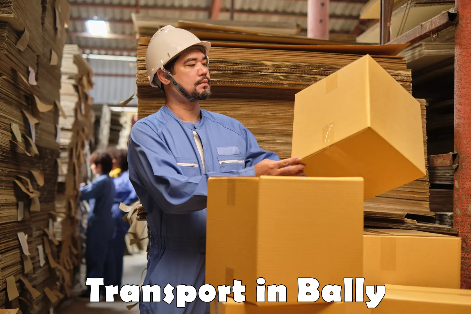 Goods transport services in Bally