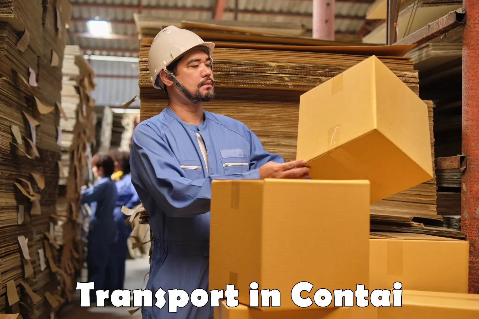 Air freight transport services in Contai