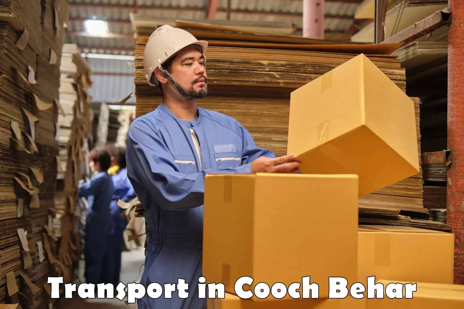Air freight transport services in Cooch Behar