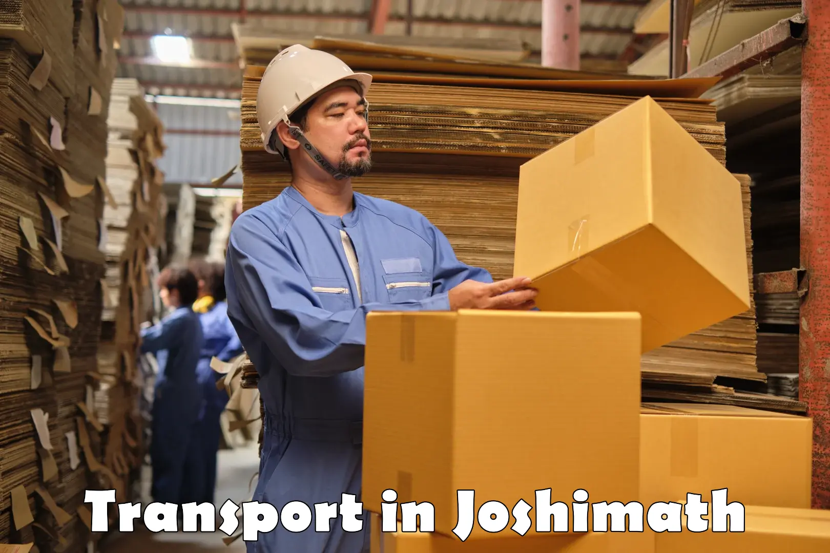 International cargo transportation services in Joshimath