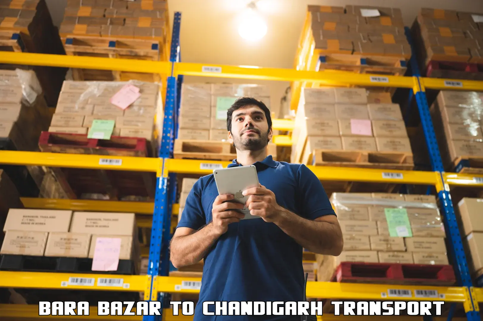 Cargo transport services Bara Bazar to Panjab University Chandigarh