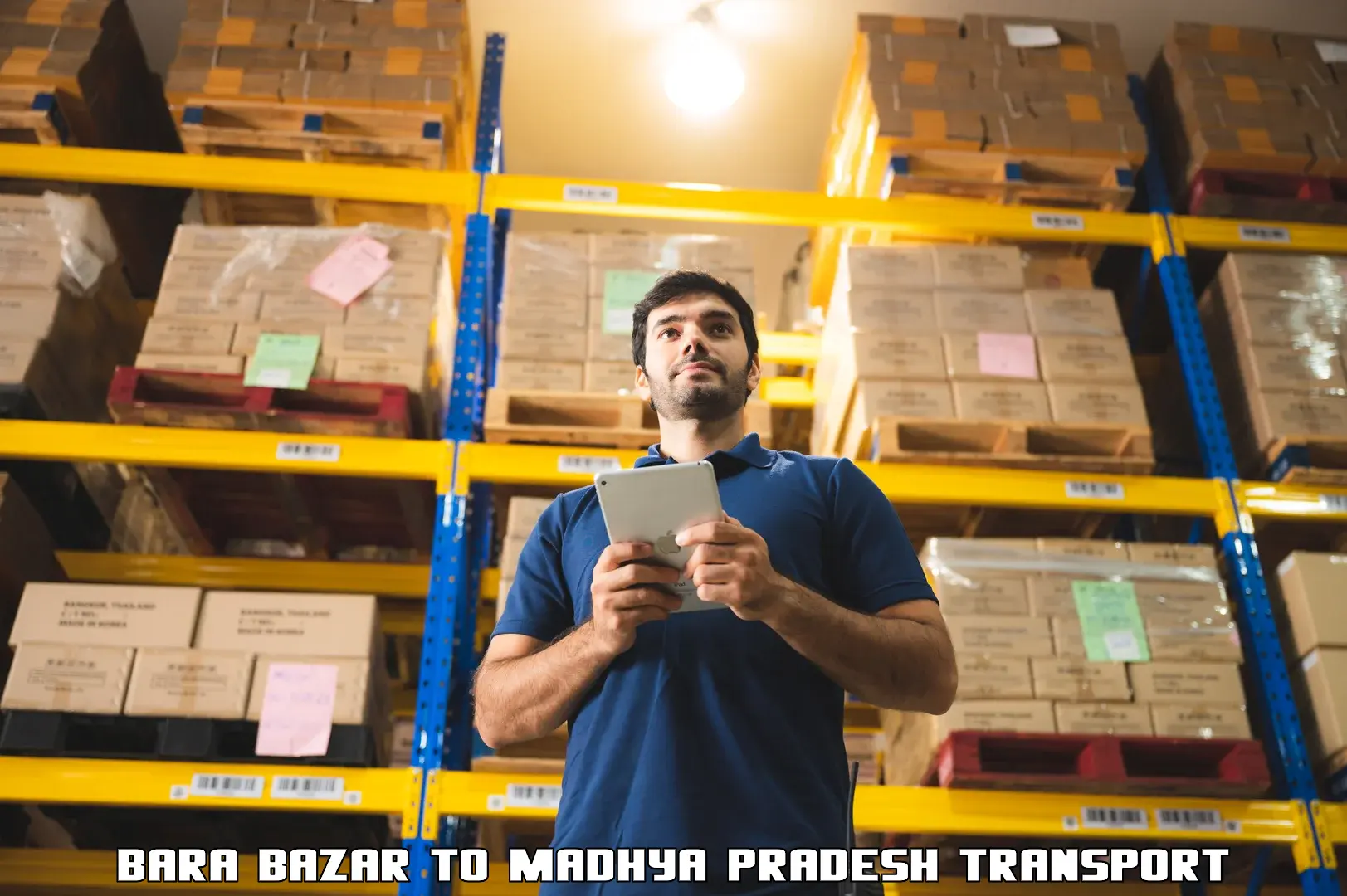 Vehicle parcel service Bara Bazar to Rampur Naikin