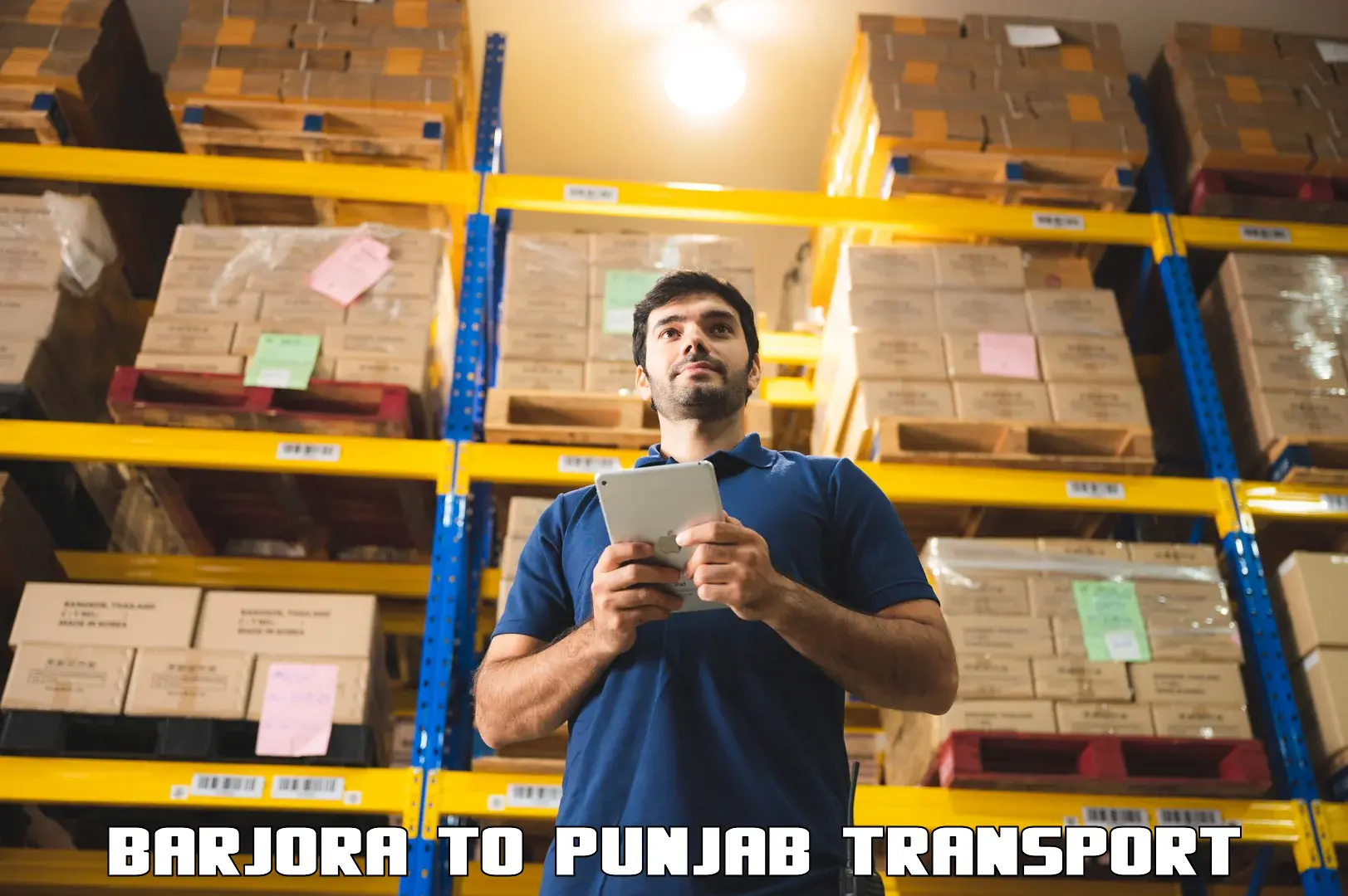 Part load transport service in India Barjora to Rupnagar
