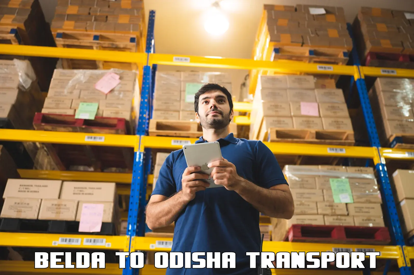 Truck transport companies in India Belda to Rairakhol