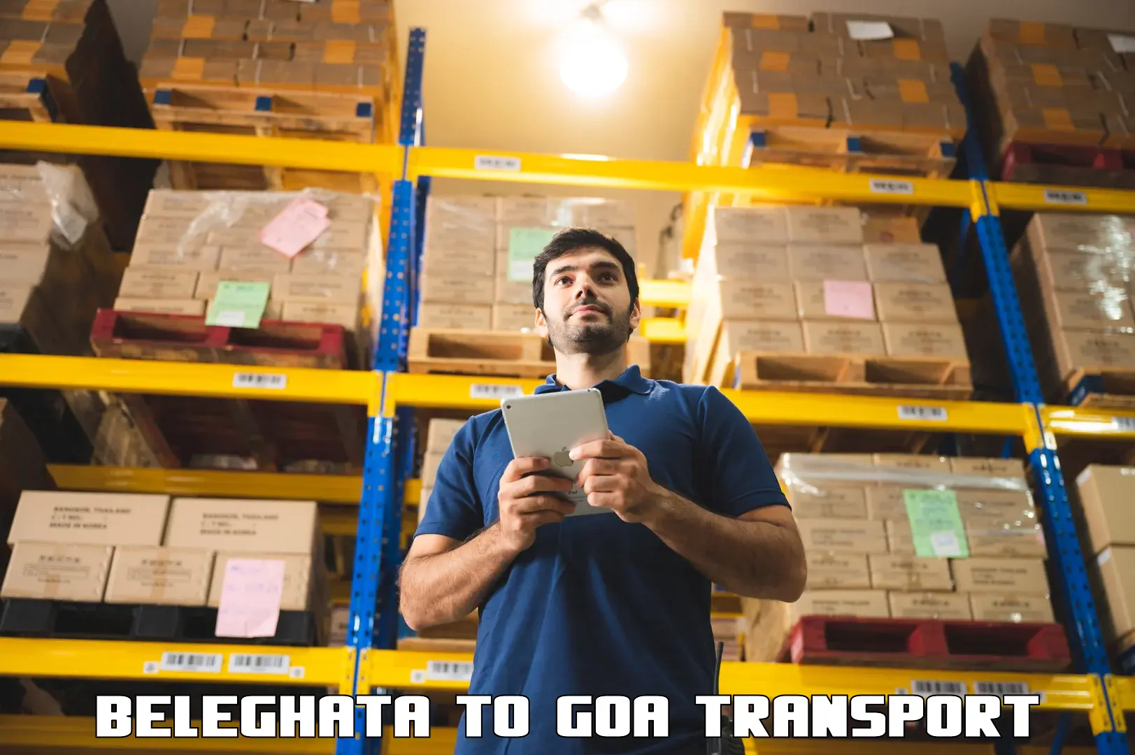 Truck transport companies in India Beleghata to Goa University