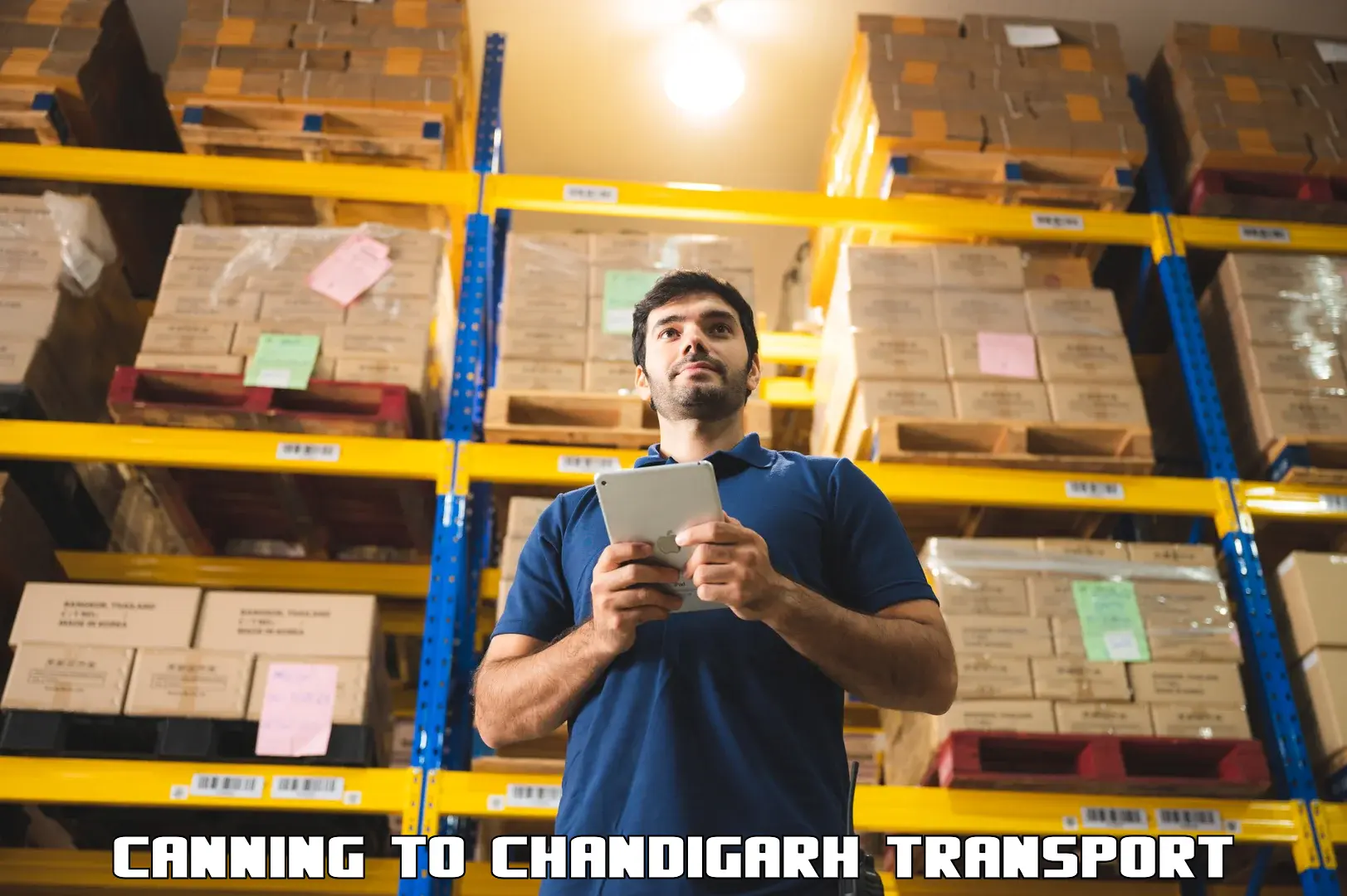 Two wheeler parcel service Canning to Panjab University Chandigarh