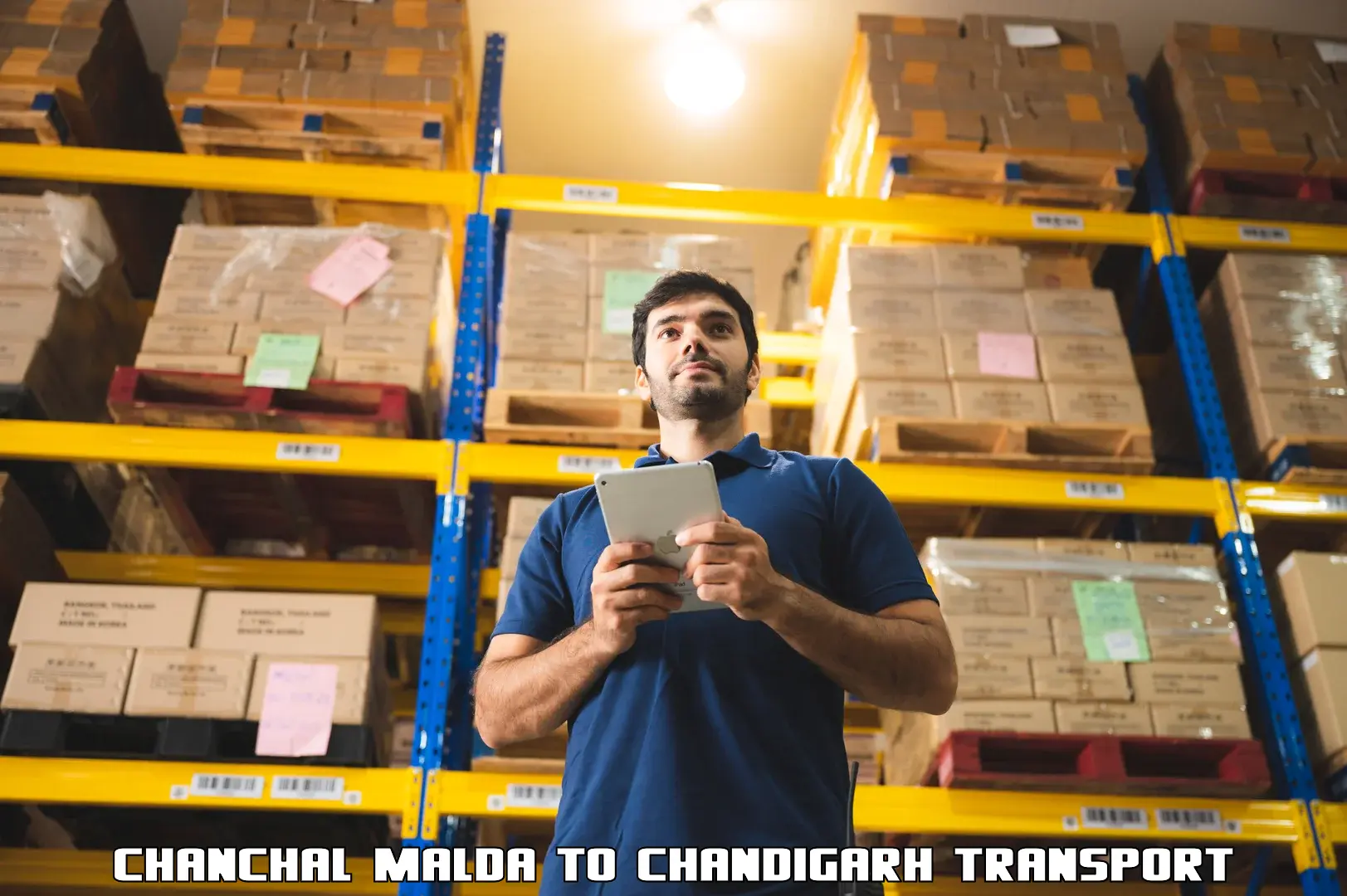 Online transport service Chanchal Malda to Panjab University Chandigarh