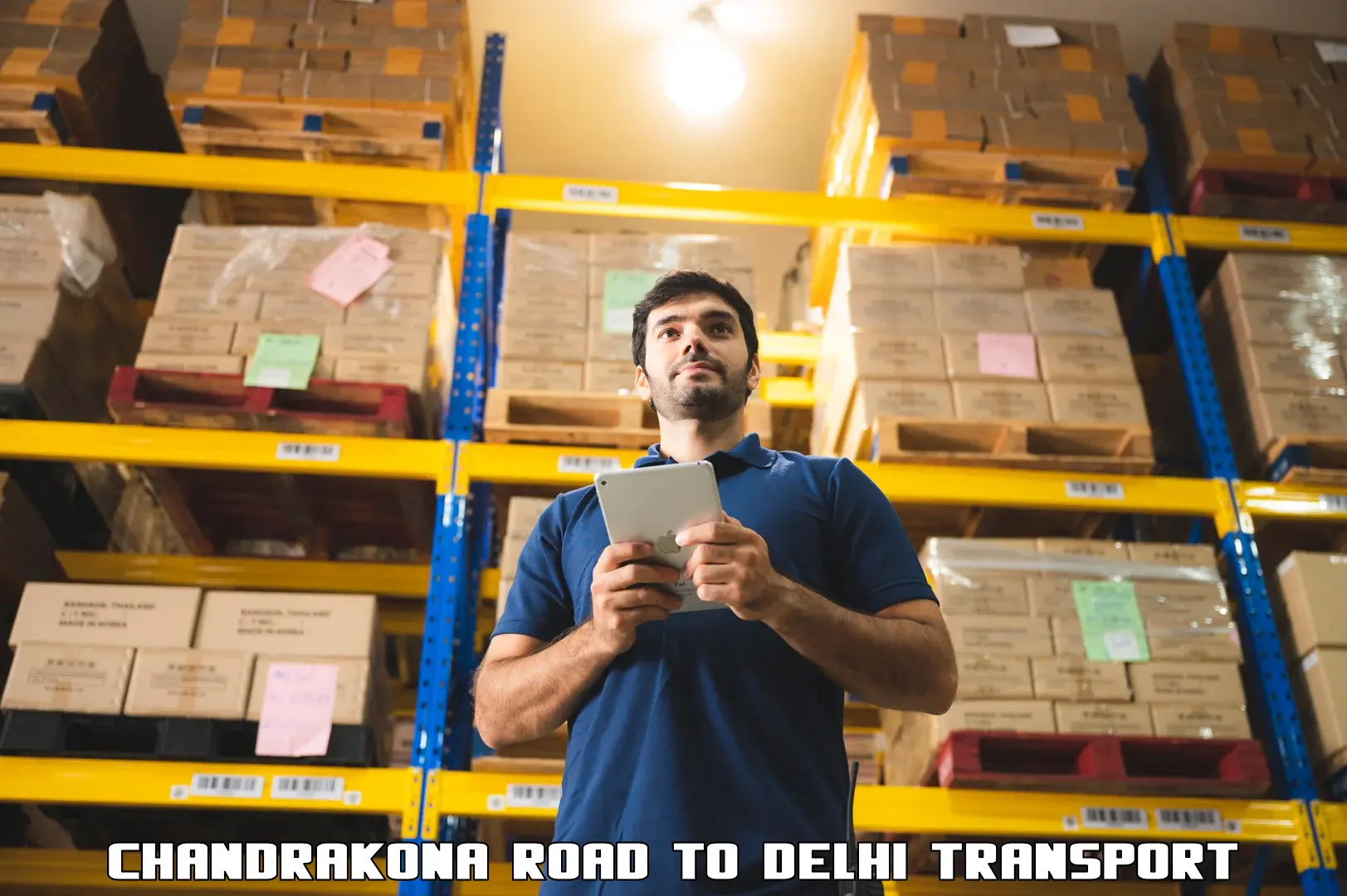 Vehicle parcel service Chandrakona Road to Jawaharlal Nehru University New Delhi