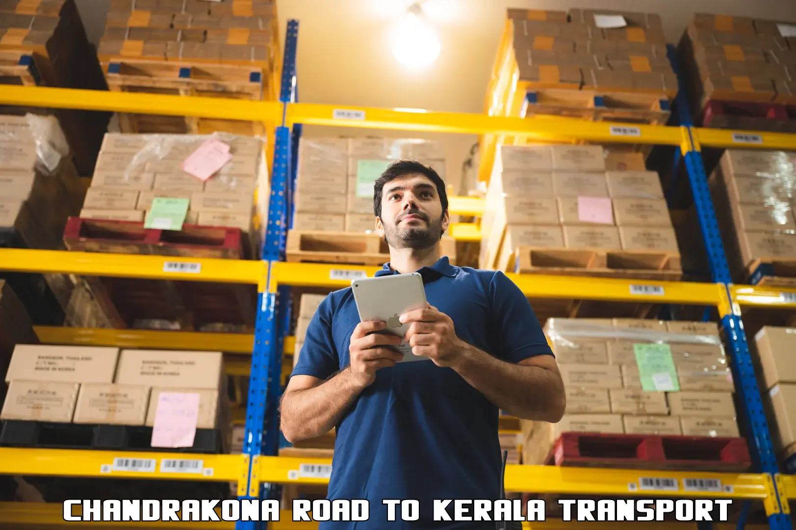 Lorry transport service Chandrakona Road to Vaikom