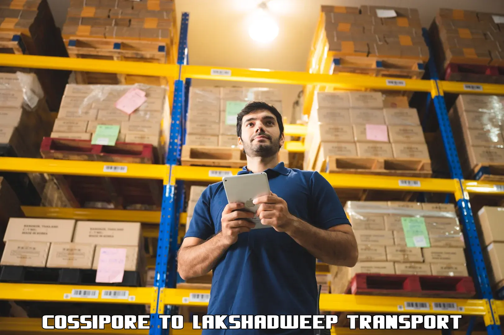 Bike shipping service Cossipore to Lakshadweep