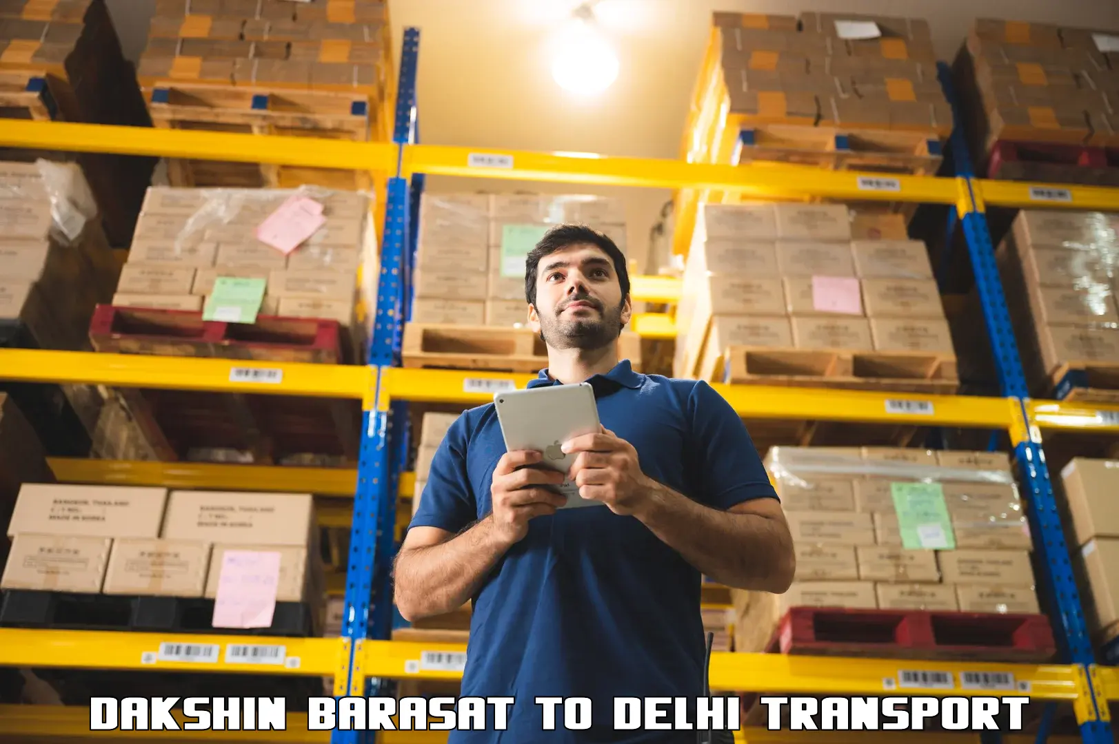Goods delivery service Dakshin Barasat to Delhi