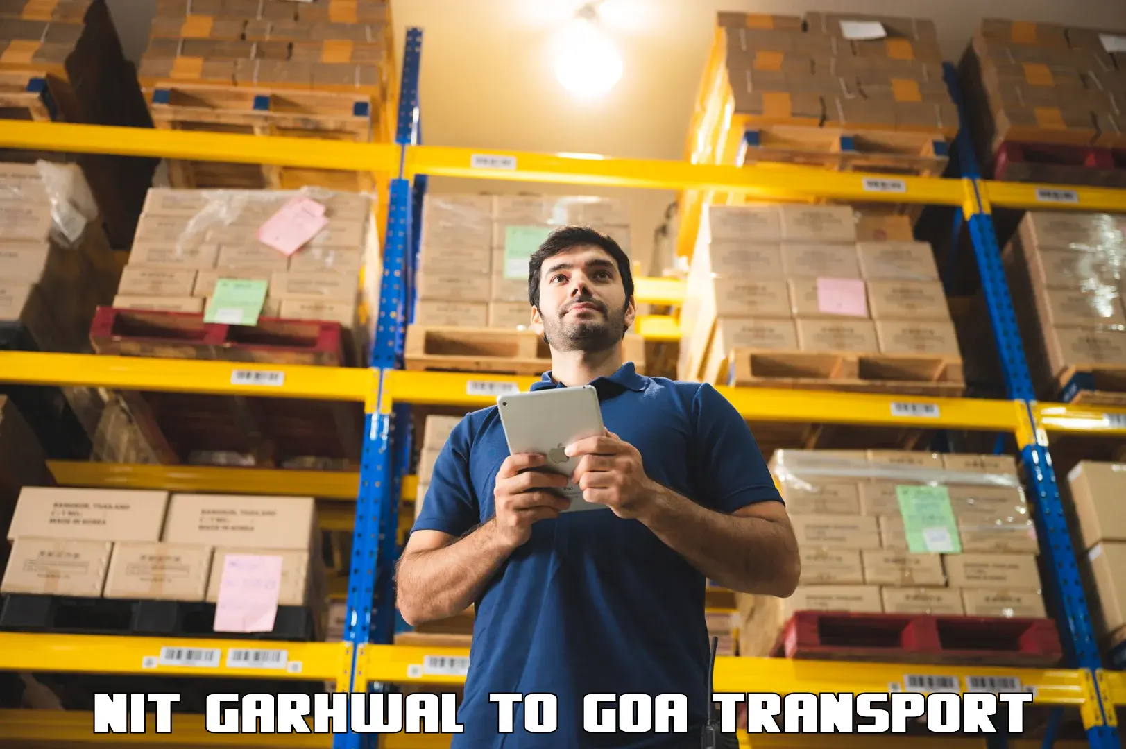 Online transport NIT Garhwal to IIT Goa