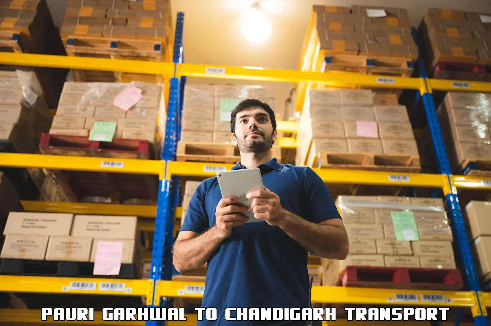 Luggage transport services Pauri Garhwal to Chandigarh