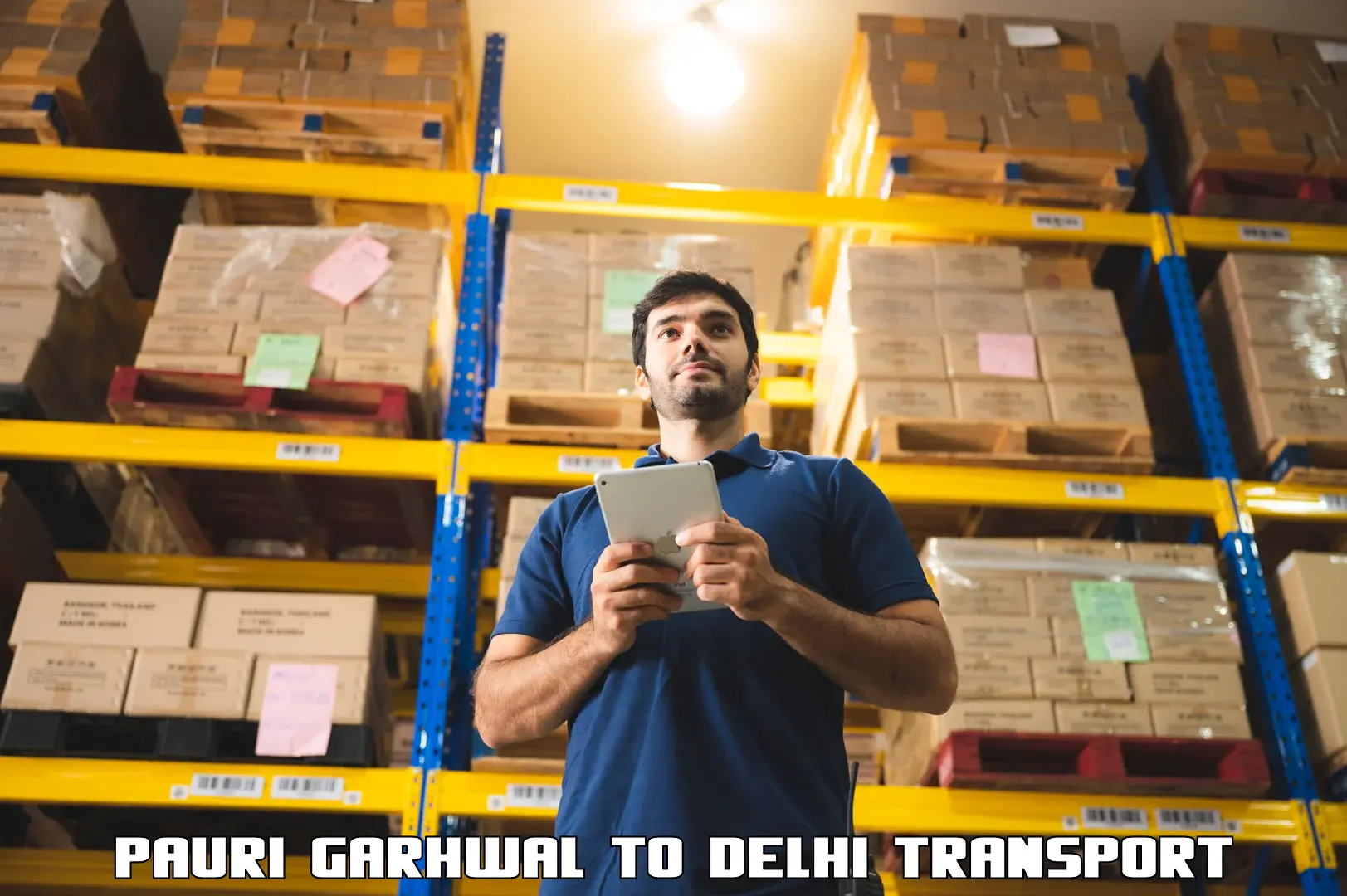 Delivery service Pauri Garhwal to East Delhi