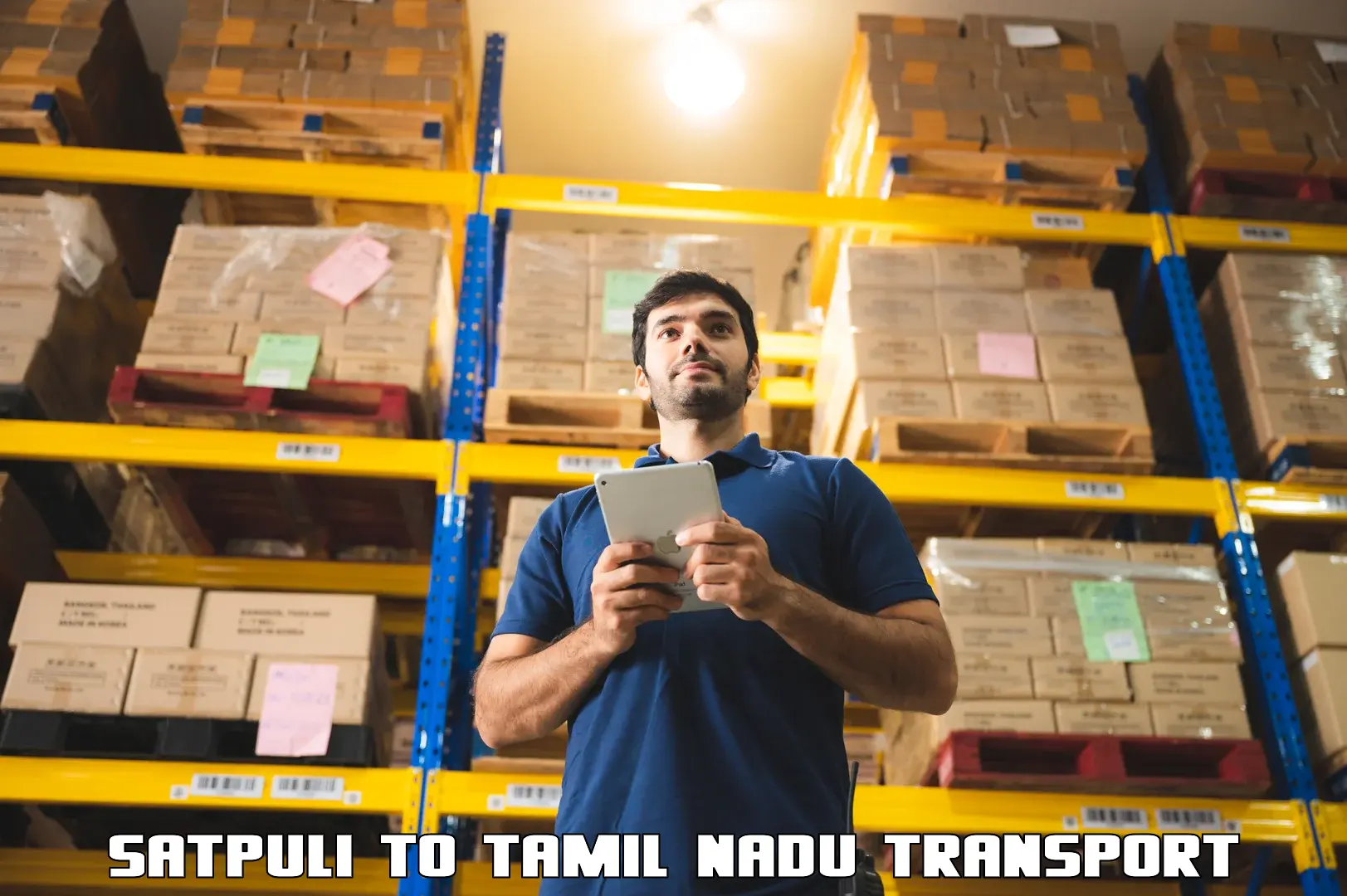 Online transport booking Satpuli to Tamil Nadu