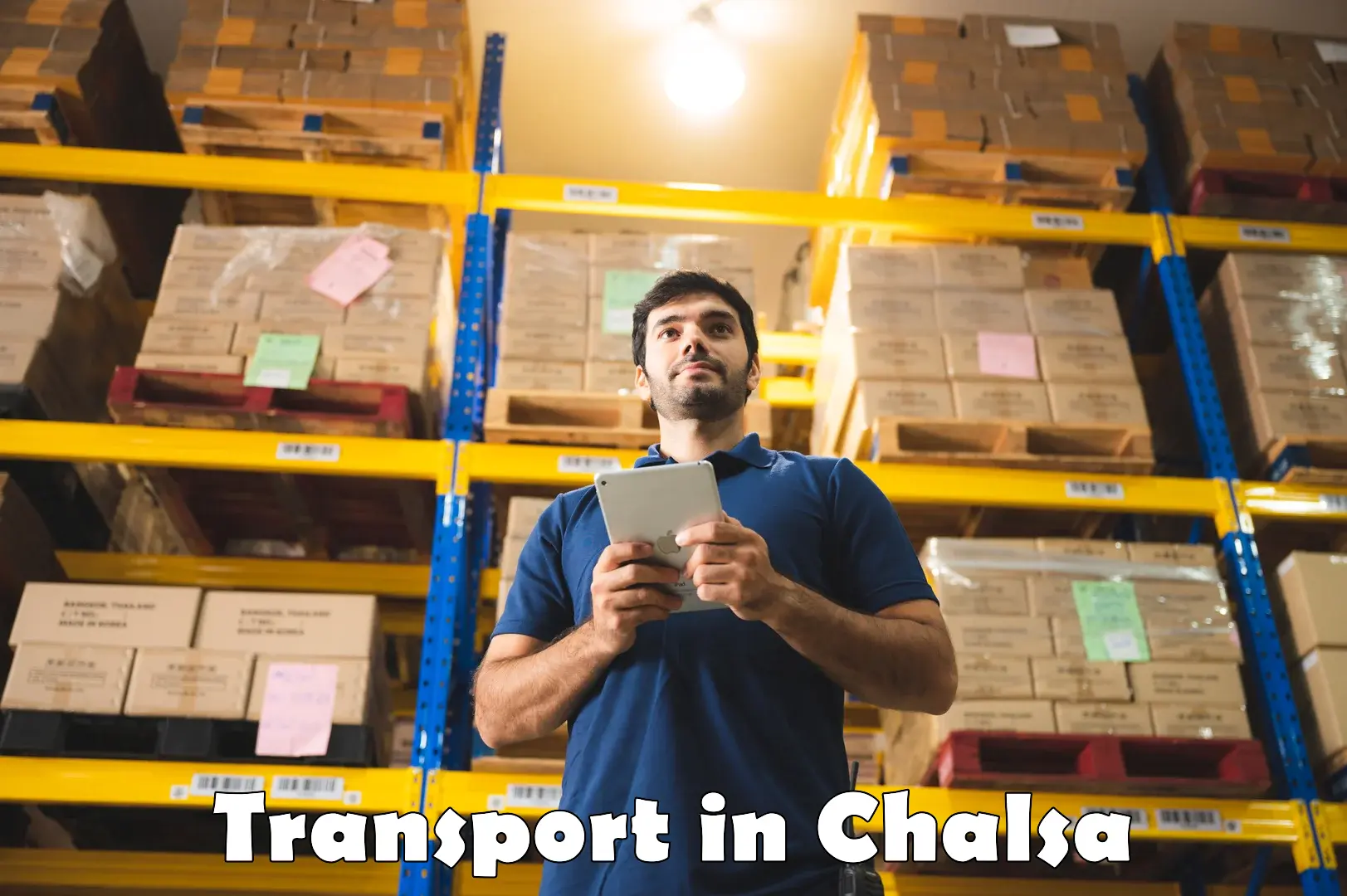 Container transportation services in Chalsa