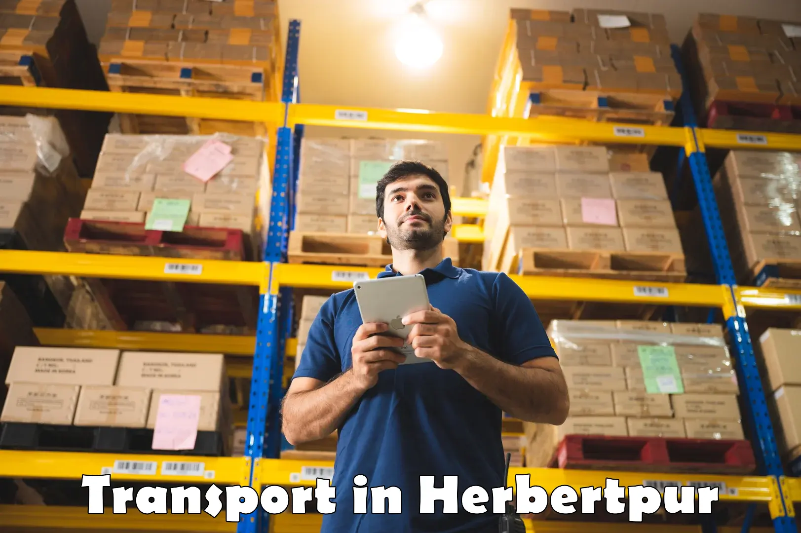 Package delivery services in Herbertpur